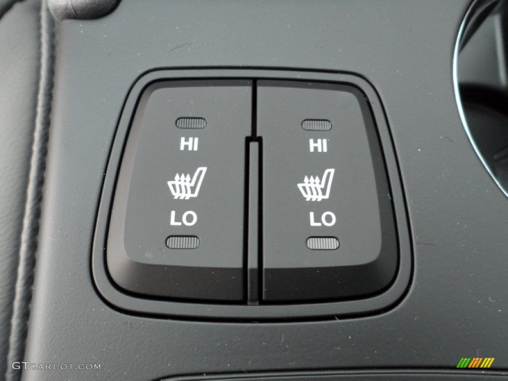 2011 Sonata Limited 2.0T - Midnight Black / Gray photo #36