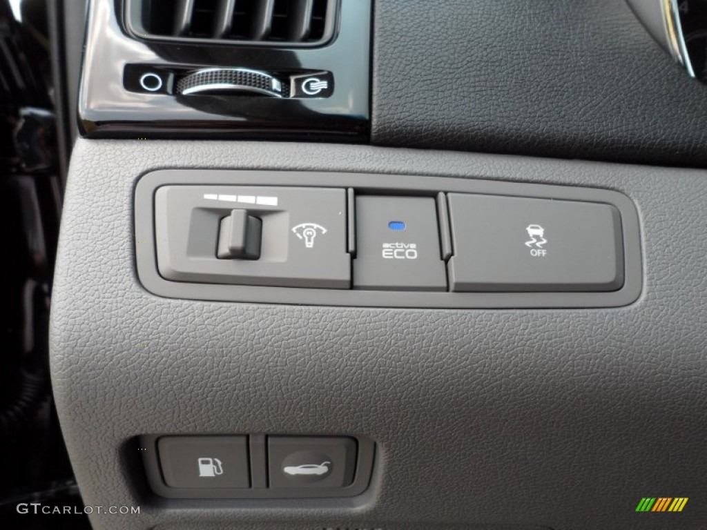 2011 Sonata Limited 2.0T - Midnight Black / Gray photo #40