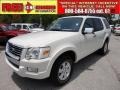 2010 White Suede Ford Explorer XLT  photo #1