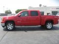 2010 Fire Red GMC Sierra 1500 SLT Crew Cab 4x4  photo #8