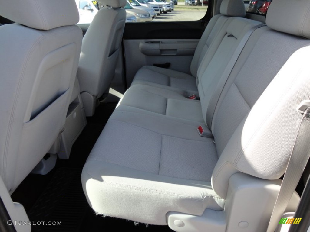 Light Titanium/Ebony Interior 2011 Chevrolet Silverado 1500 LT Crew Cab Photo #50093154