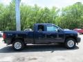 2011 Imperial Blue Metallic Chevrolet Silverado 1500 LS Extended Cab 4x4  photo #4