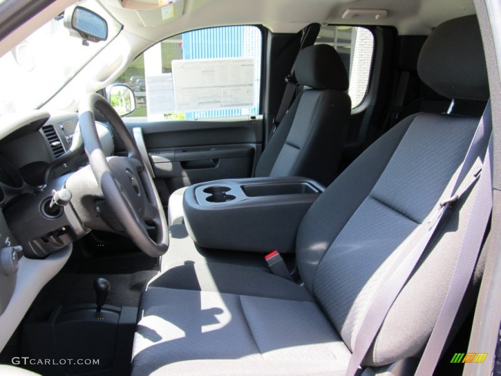 2011 Silverado 1500 LS Extended Cab 4x4 - Imperial Blue Metallic / Dark Titanium photo #7