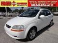 Summit White 2006 Chevrolet Aveo LT Sedan