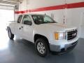 2011 Summit White GMC Sierra 1500 SLE Extended Cab 4x4  photo #5