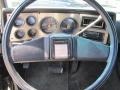 1986 Chevrolet C/K Charcoal Interior Steering Wheel Photo