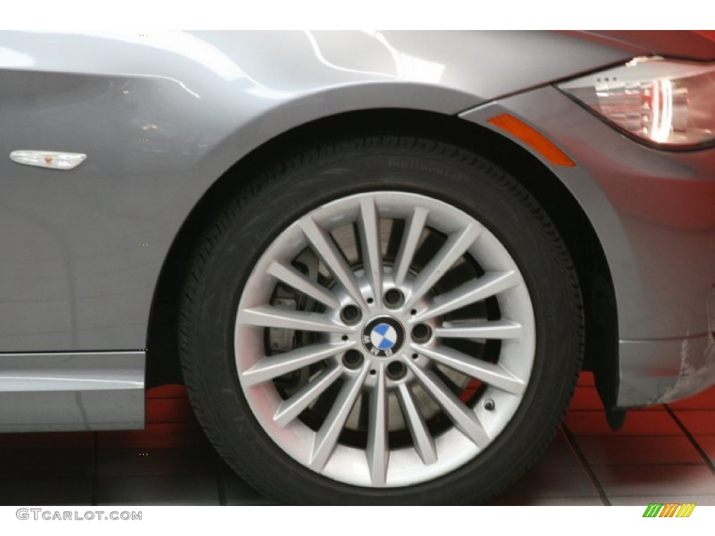 2011 3 Series 335d Sedan - Space Gray Metallic / Black photo #11