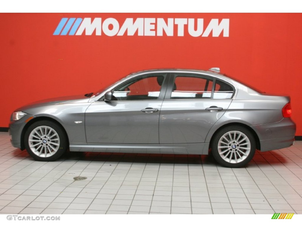 2011 3 Series 335d Sedan - Space Gray Metallic / Black photo #17