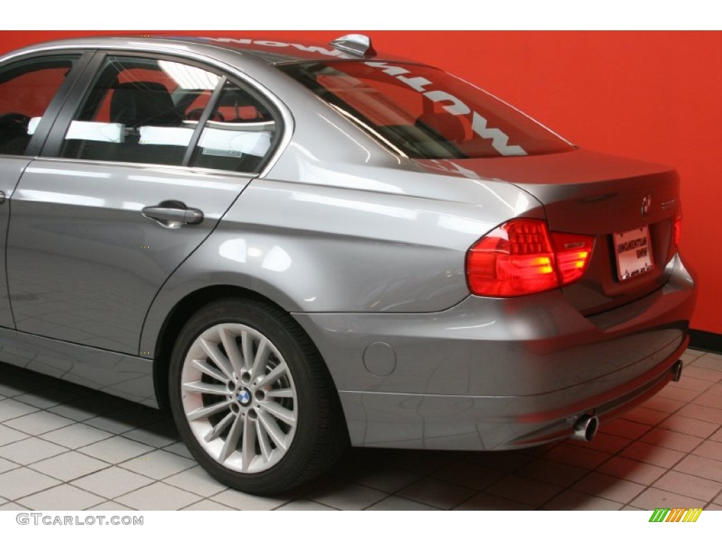 2011 3 Series 335d Sedan - Space Gray Metallic / Black photo #18