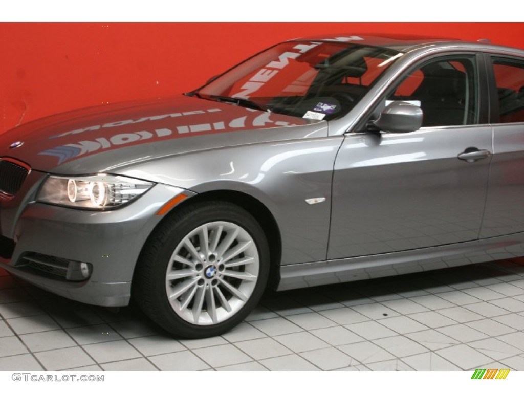 2011 3 Series 335d Sedan - Space Gray Metallic / Black photo #19