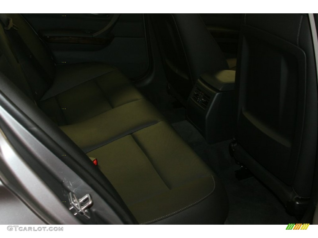 2011 3 Series 335d Sedan - Space Gray Metallic / Black photo #28
