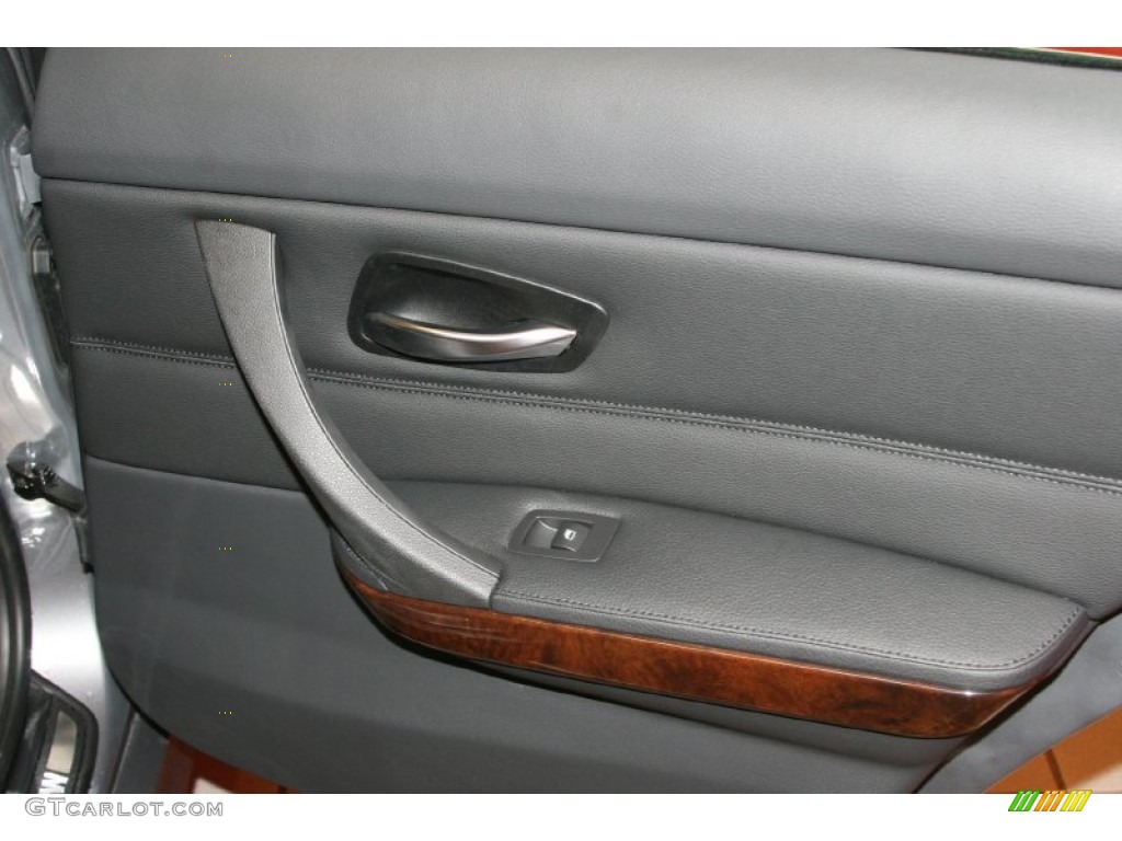 2011 3 Series 335d Sedan - Space Gray Metallic / Black photo #29