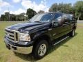 2005 Black Ford F250 Super Duty Lariat FX4 Crew Cab 4x4  photo #1