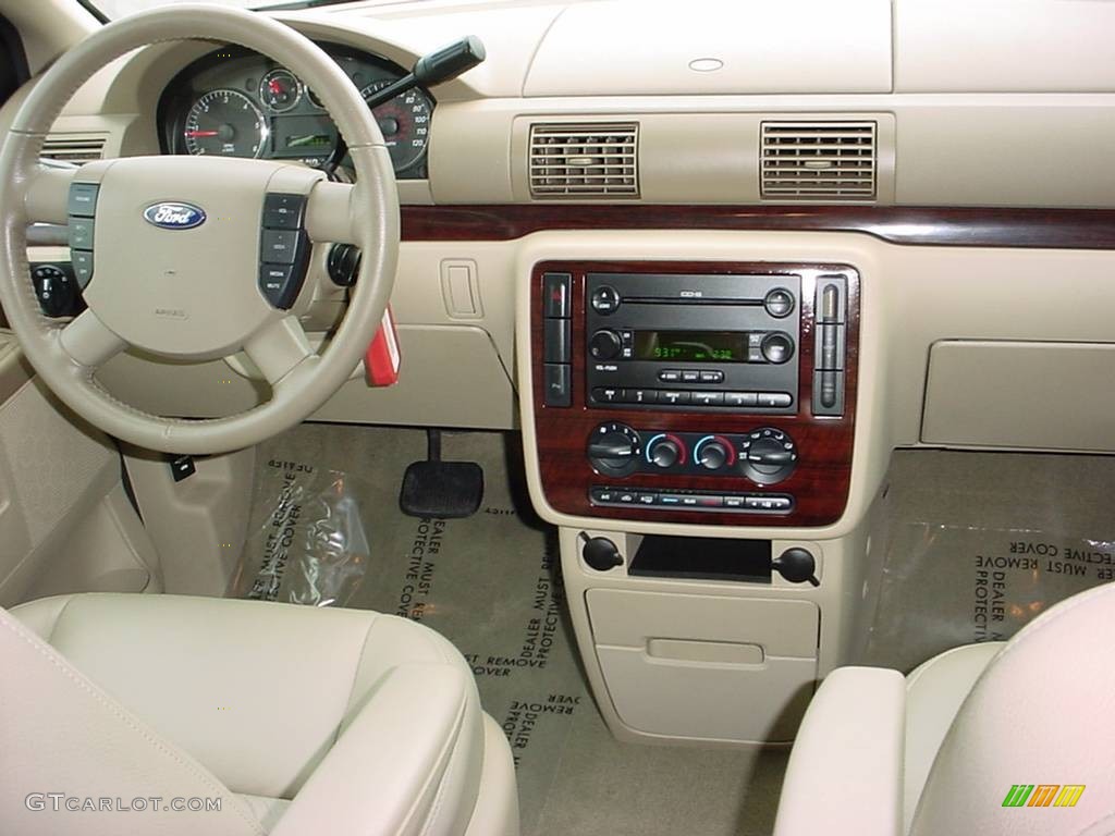 2007 Ford Freestar SEL Pebble Beige Dashboard Photo #50096721