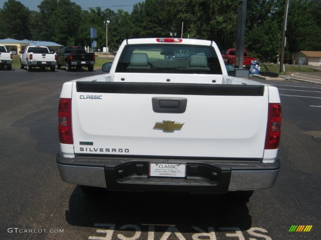 2011 Silverado 1500 Regular Cab - Summit White / Dark Titanium photo #4