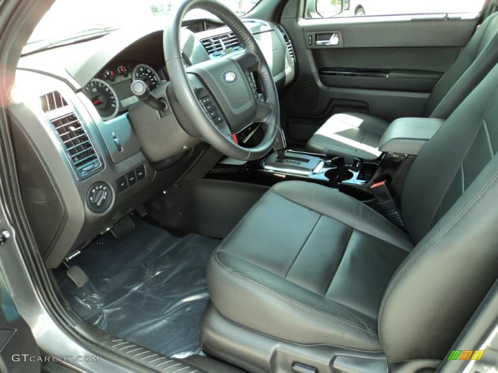 Charcoal Black Interior 2010 Ford Escape Limited Photo #50098020