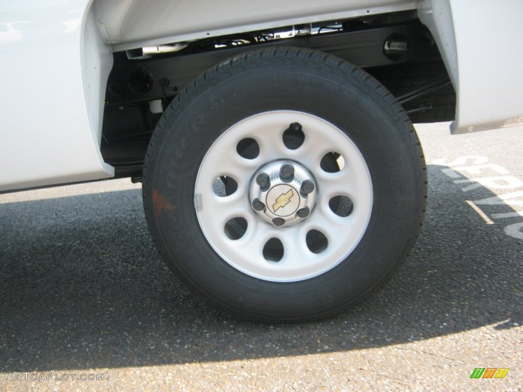 2011 Silverado 1500 Regular Cab - Summit White / Dark Titanium photo #16