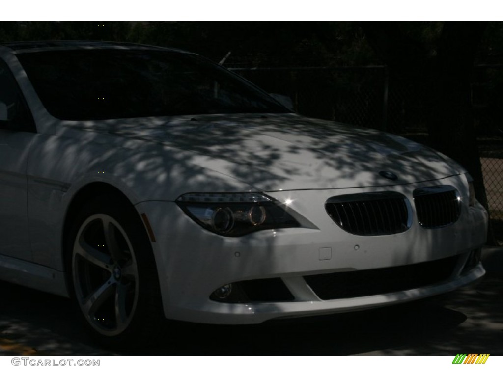 2010 6 Series 650i Coupe - Alpine White / Black photo #12