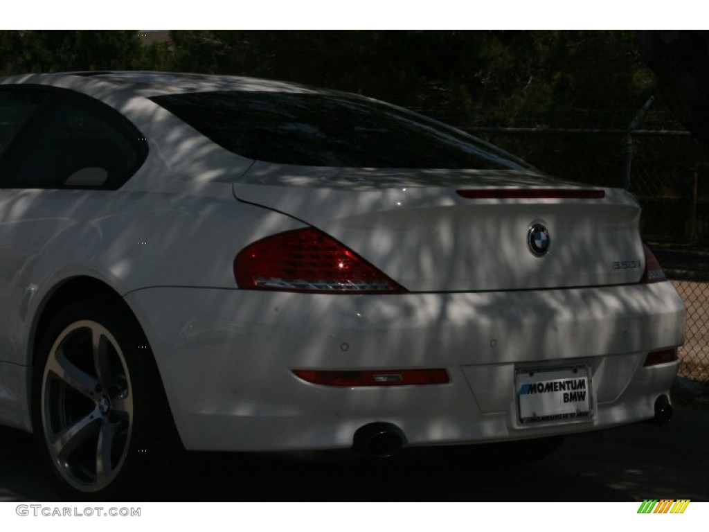 2010 6 Series 650i Coupe - Alpine White / Black photo #19