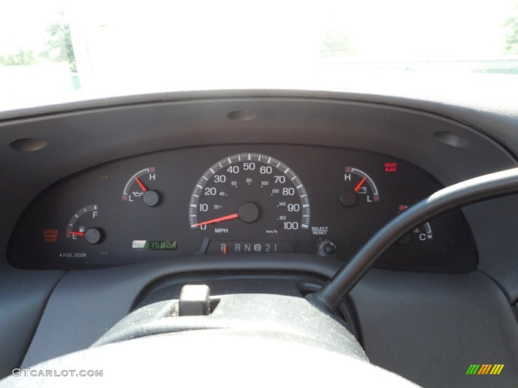 2003 Ford F150 STX Regular Cab Gauges Photo #50099571