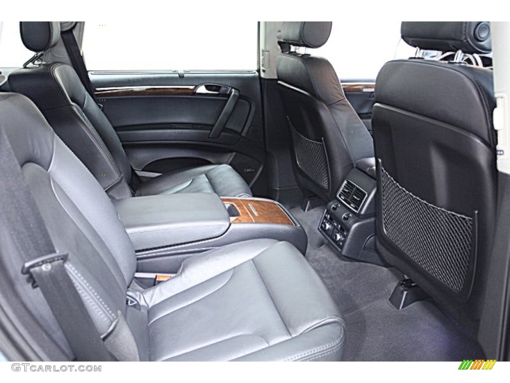 Black Interior 2008 Audi Q7 4.2 Premium quattro Photo #50099841