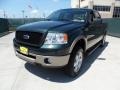 2006 Aspen Green Metallic Ford F150 Lariat SuperCrew 4x4  photo #7