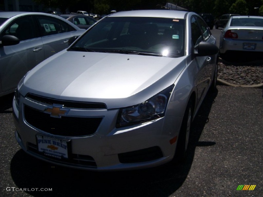2011 Cruze LS - Silver Ice Metallic / Jet Black/Medium Titanium photo #1
