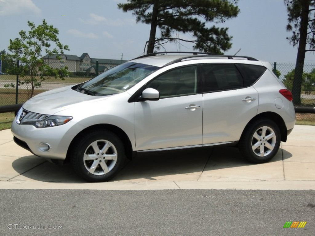 2009 Murano S AWD - Brilliant Silver Metallic / Beige photo #10