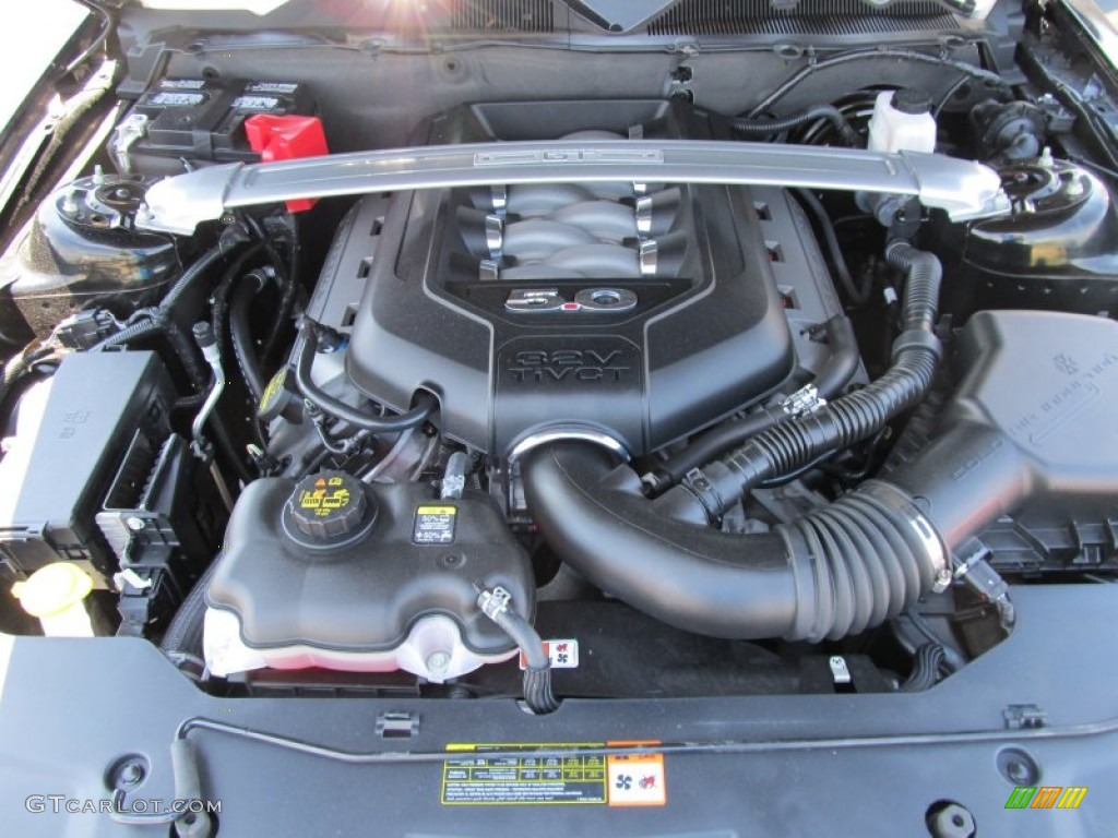 2011 Ford Mustang GT Premium Coupe 5.0 Liter DOHC 32-Valve TiVCT V8 Engine Photo #50102357