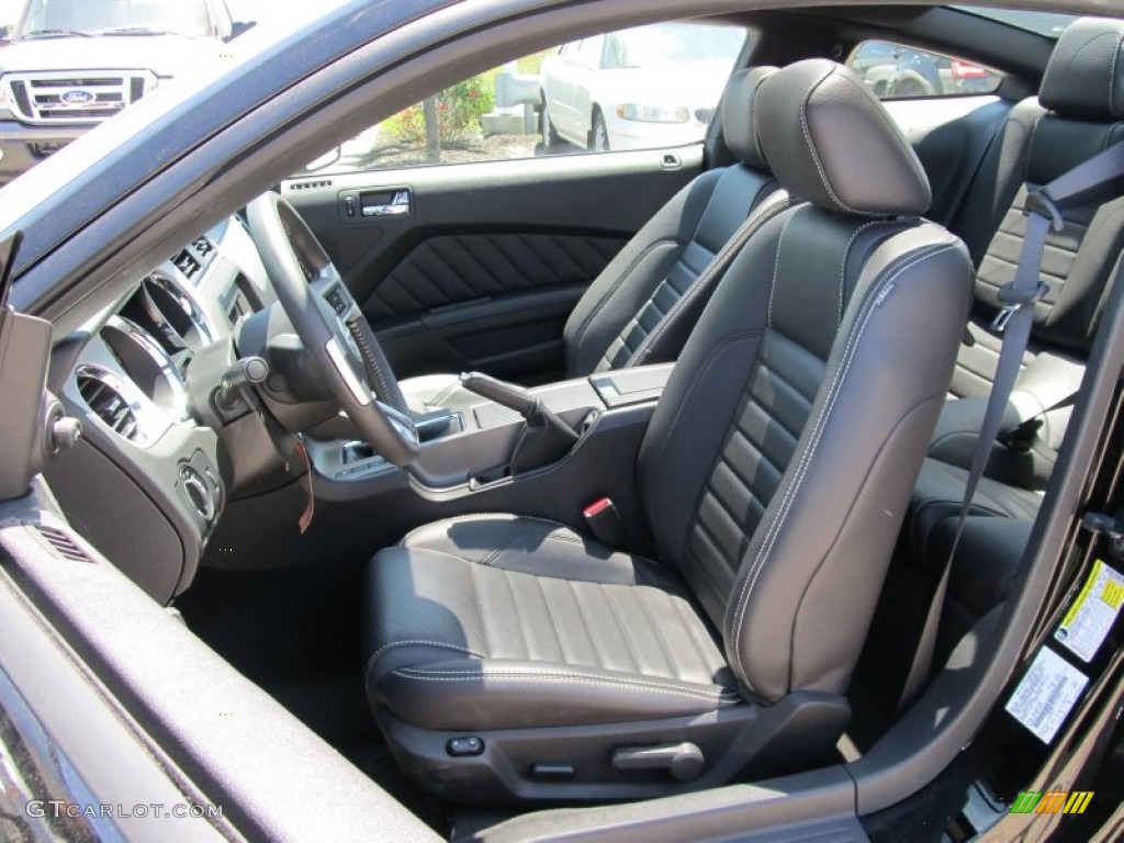 Charcoal Black Interior 2011 Ford Mustang GT Premium Coupe Photo #50102433