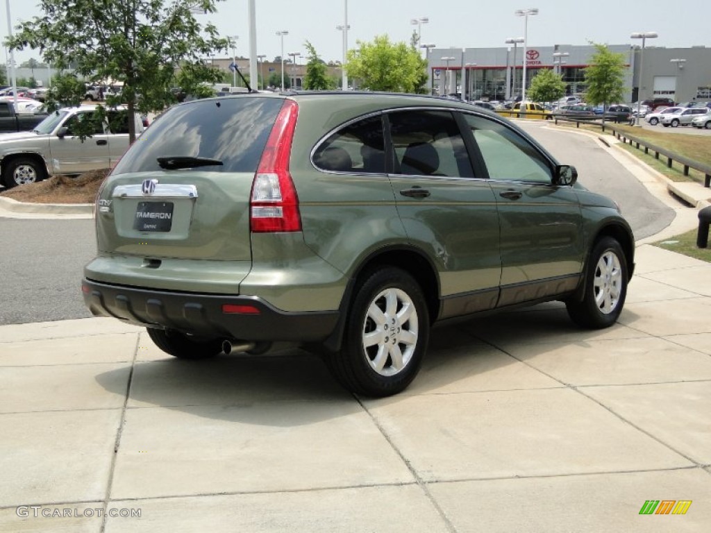 2009 CR-V EX - Green Tea Metallic / Ivory photo #5