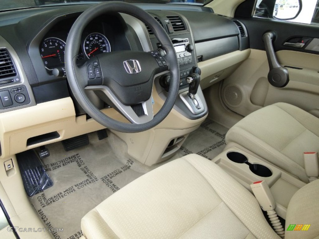 Ivory Interior 2009 Honda CR-V EX Photo #50102670