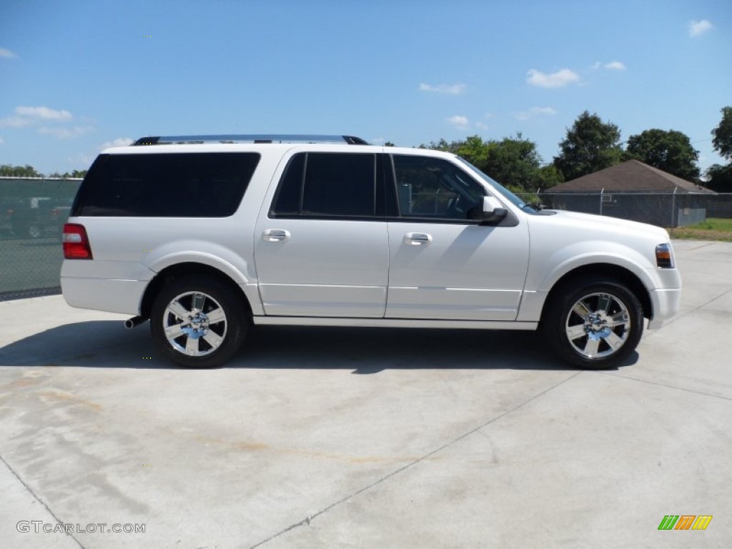White Platinum Tri-Coat Metallic 2010 Ford Expedition EL Limited Exterior Photo #50103252