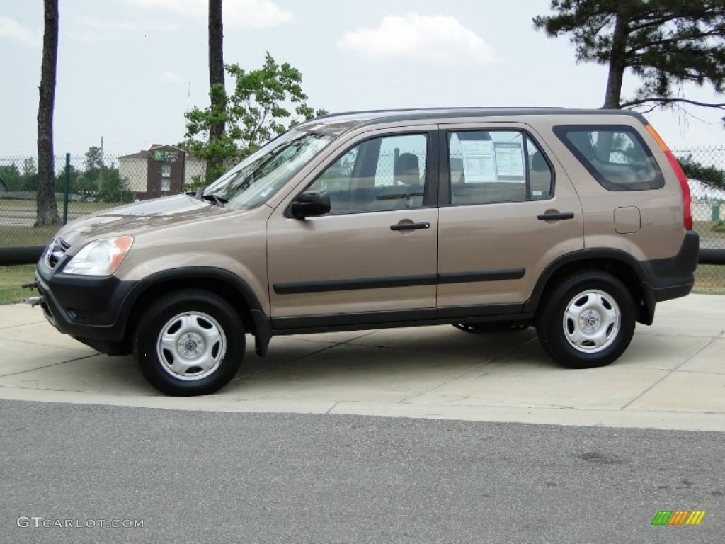 2003 CR-V LX - Mojave Mist Metallic / Saddle photo #9