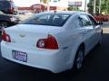 White - Malibu LS Sedan Photo No. 5