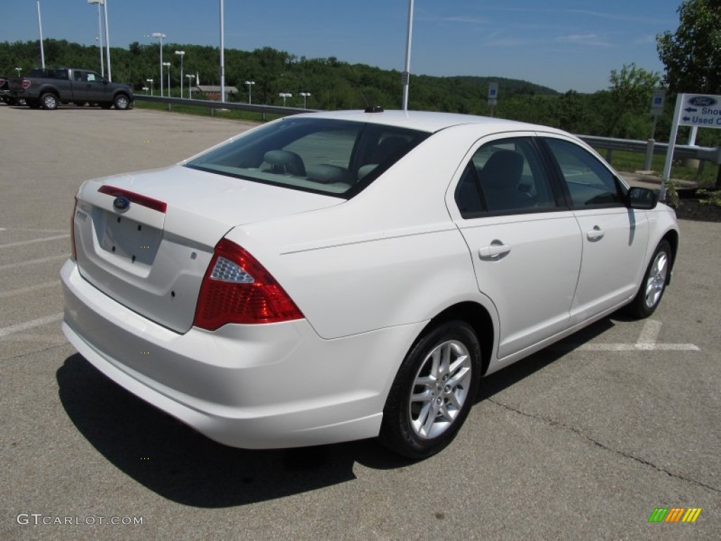 White Suede 2010 Ford Fusion S Exterior Photo #50104233