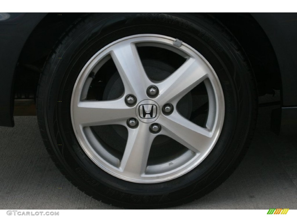 2005 Accord LX Coupe - Graphite Pearl / Black photo #15