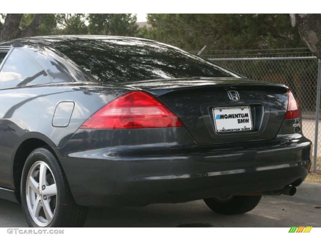 2005 Accord LX Coupe - Graphite Pearl / Black photo #19