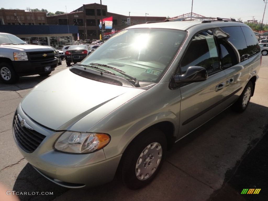 2003 Voyager LX - Bright Silver Metallic / Taupe photo #4