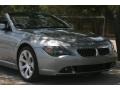 2007 Silver Grey Metallic BMW 6 Series 650i Convertible  photo #12