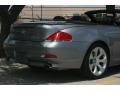 2007 Silver Grey Metallic BMW 6 Series 650i Convertible  photo #13