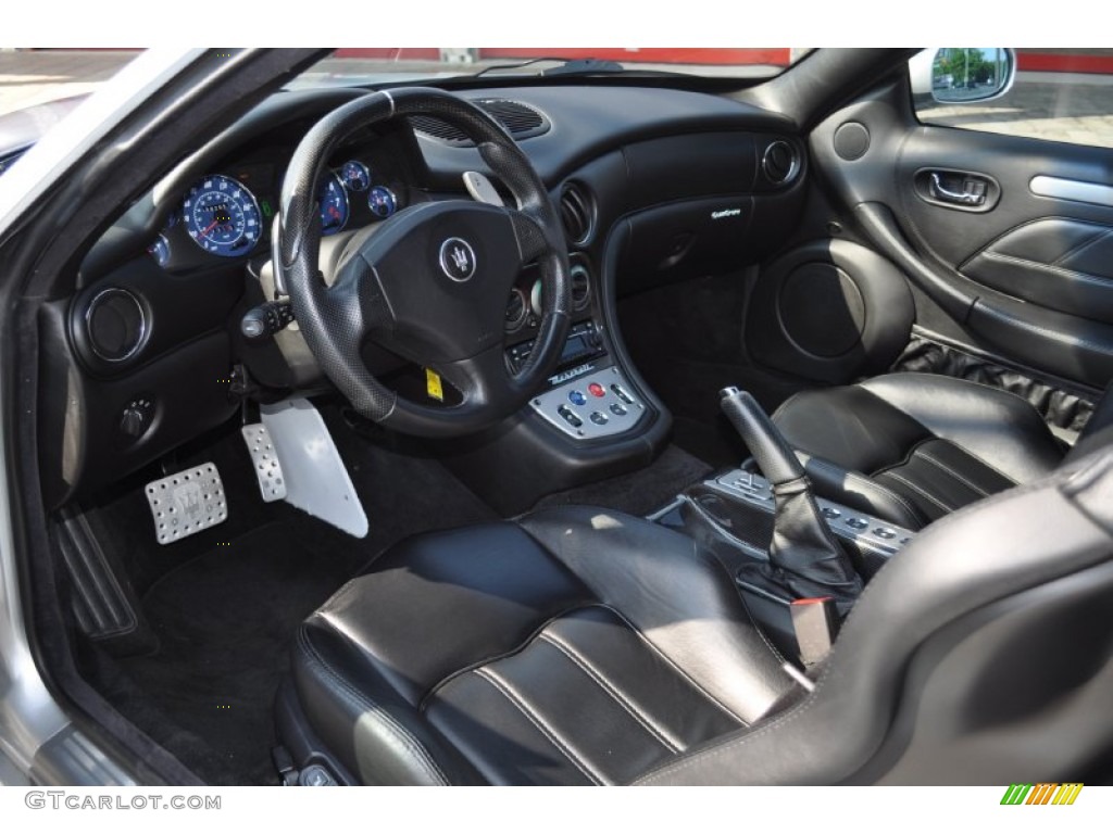 Nero (Black) Interior 2006 Maserati GranSport LE Coupe Photo #50107392