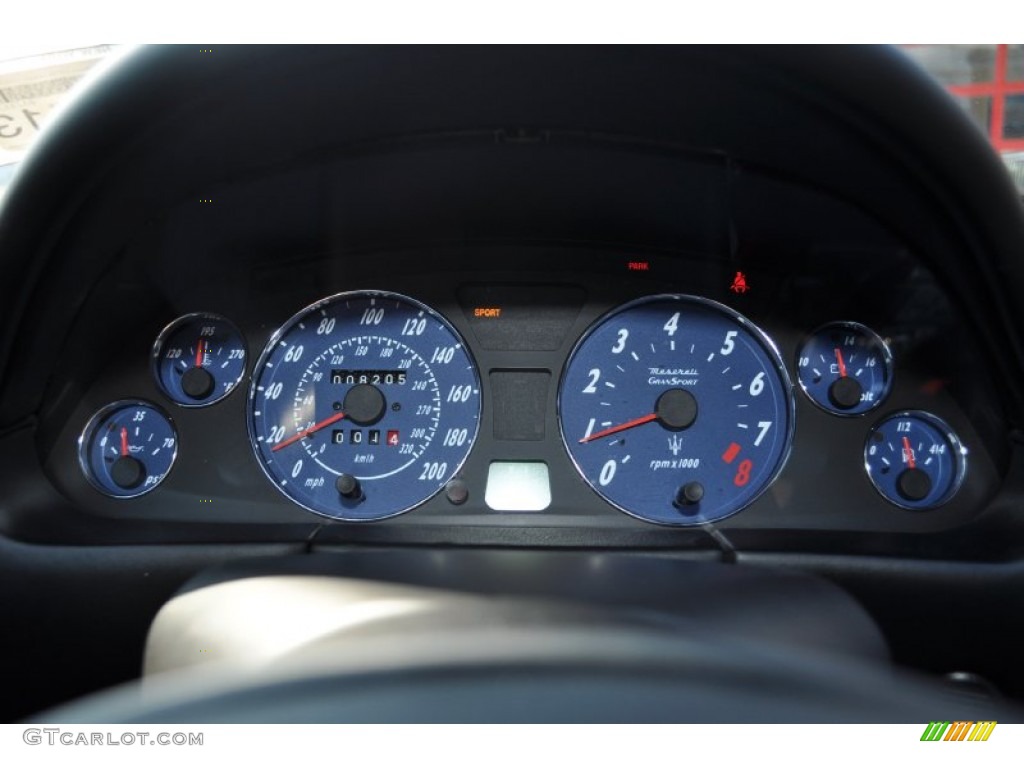 2006 Maserati GranSport LE Coupe Gauges Photo #50107497