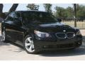 Jet Black - 5 Series 525i Sedan Photo No. 1