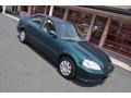 Clover Green Pearl - Civic LX Sedan Photo No. 3