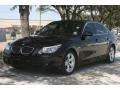 Jet Black - 5 Series 525i Sedan Photo No. 2