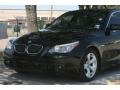 Jet Black - 5 Series 525i Sedan Photo No. 21