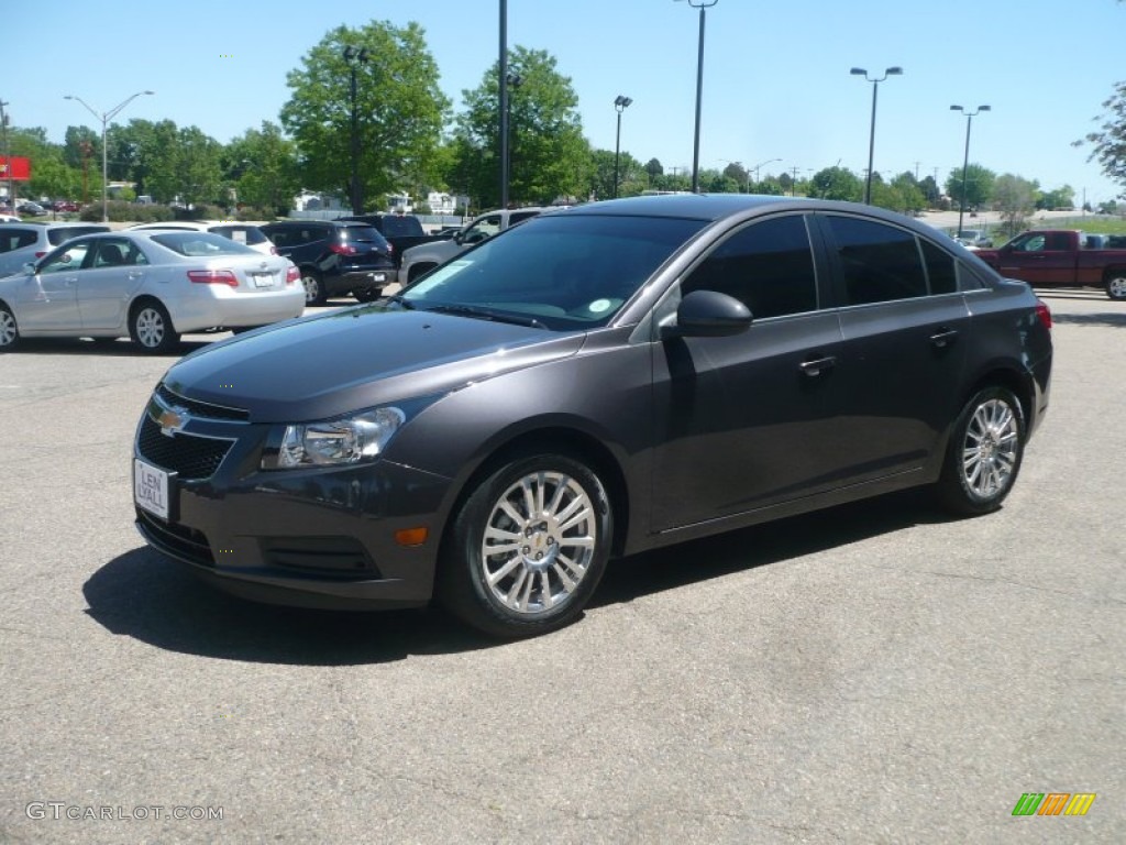 Taupe Gray Metallic 2011 Chevrolet Cruze ECO Exterior Photo #50108070