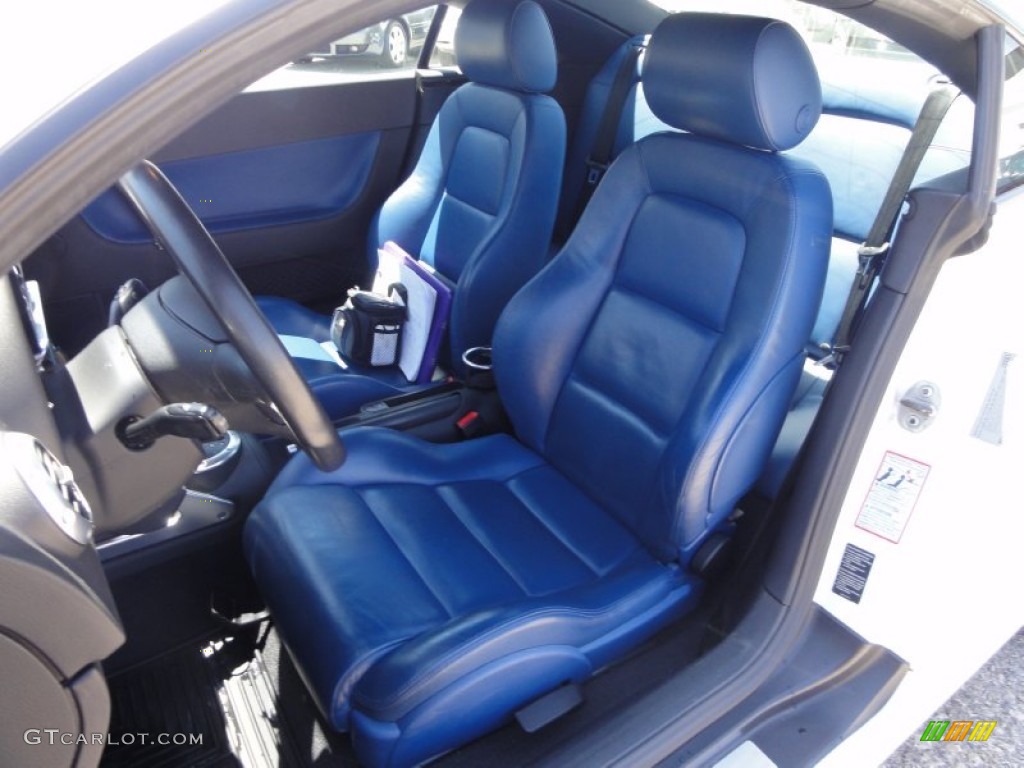 Ocean Blue Interior 2003 Audi TT 1.8T Coupe Photo #50108244