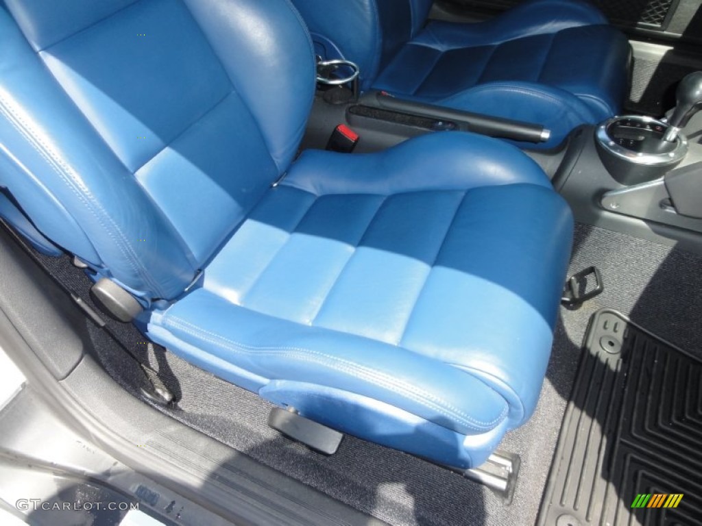 Ocean Blue Interior 2003 Audi TT 1.8T Coupe Photo #50108307